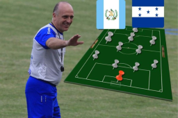 Fabián Coito hizo muchas variantes en este 11 que enfrentará a Guatemala y la zona ofensiva es la que más problemas se le presentaron.