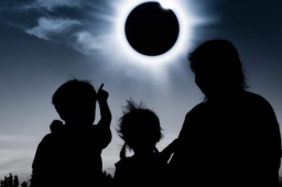 Los hondureños esperan poder observar el eclipse este día.