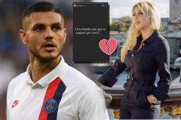 La empresaria, agente y esposa del futbolista del PSG colgó una fulminante historia y con la que pondría fin a su matrimonio.