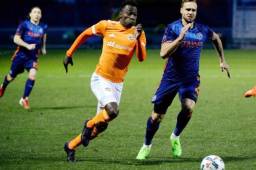 El delantero hondureño Alberth Elis es una verdadera flecha y lo demostró en los partidos de pretemporada donde mostró todo su potencial. Foto Houston Dynamo