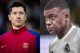 Lewandowski fue consultado por Kylian Mbappé y dejó contundente respuesta.