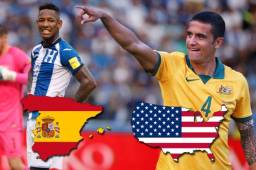 Romell Quioto y Tim Cahill son dos de las figuras de este duelo de repechaje.