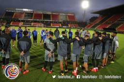 Costa Rica solo piensa en el triunfo ante Honduras. Foto cortesía Fedefutbol_cr