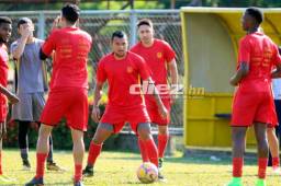 Real España viajará en dos grupos a Estados Unidos para disputar el domingo un amistoso en New Orleans. Foto Moisés Valenzuela