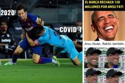Te presentamos los mejores memes que dejó la victoria del Barcelona 2-0 ante el Leganés. Messi y Ansu Fati, las víctimas favoritas por sus goles.