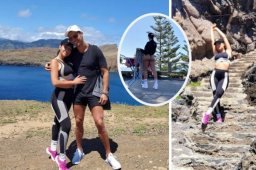 Luego de explotar el Instagram, Georgina Rodríguez, salió a dar un paseo junto a Cristiano Ronaldo en la isla de Madeira. A ambos famosos los acompañó el hijo de CR7.