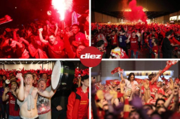 ¡Infierno Rojo! Liverpool convirtió Madrid en una caldera tras conseguir la sexta Champions League de su historia. Aquí las fotografías.