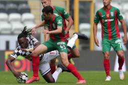 Alberth Elis fue titular con el Boavista frente al Marítimo pero no logró anotar.
