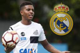 Rodrygo actualmente juega en el Santos de Brasil, de donde salió Neymar.