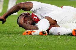 Un traumatismo craneal fue lo que sufrió en un entrenamiento el pasado sábado el jugador peruano.