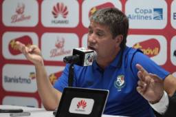 El entrenador de Panamá, Hernán 'Bolillo' Gómez dice que el punto que le sacaron a Honduras es maravilloso. Foto Juan Salgado-Enviado especial