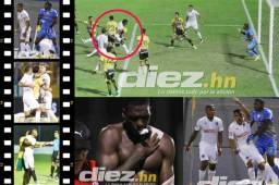 Las imágenes que la TV no pasó. La forma en la que Costly se lleva la pelota con la mano y la celebración polémica. Además Henry Martínez y show en Olanchito.