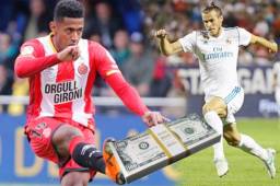 Las diferencias económicas entre el Real Madrid y el Girona, club donde milita el Choco Lozano son enormes. Fotos cortesía
