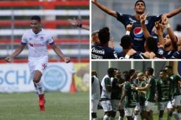 Olimpia, Motagua y Marathón aparecen en la parte alta de la tabla de posiciones de la Liga Nacional.