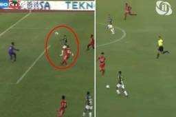 Lucas Campana volvió a celebrar en Marathón y anotó su primer doblete en el Clausura 2022 ante Real Sociedad