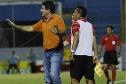Jorge Pineda y Héctor Vargas fueron expulsados anoche en el clásico de San Pedro Sula.