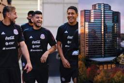 La selección de México viajó a Atlanta y se hospedó en el mismo hotel donde se encuentra la Selección de Honduras. Ambos se medirán el sábado en amistoso.
