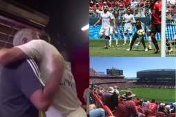 El duelo entre Manchester United y Real Madrid dejó curiosas imágenes en el Levi's Stadium de Santa Clara, California. Los merengues perdieron en penales.