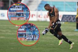 ¿Error de Menjívar? Así fue golazo de tiro libre de Yeison Mejía en el Olimpia vs Real España