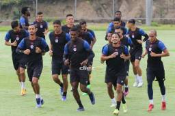 El cuadro que comanda Pedro Troglio entrenó está mañana con novedades en su plantilla. FOTO: David Romero.