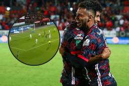 VIDEO: Así fue el nuevo gol de Alex López con Alajuelense; toque fino del “arquitecto” hondureño