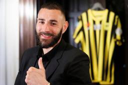 Karim Benzema ya fue presentado como jugador del Al Ittihad, campeón de Arabia Saudita.