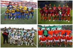 Cinco clubes de Liga Nacional lucha por salvar la categoría. Por eso te contamos la actualidad de los últimos descendidos en Honduras. Seis de ellos ya no existen.