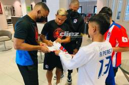 Olimpia juega este domingo ante el Águila de El Salvador en los Estados Unidos. Foto: Daysi, Yeson y Angel Pérez.