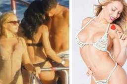 La italiana fue quien terminó viviendo una aventura con CR7 y no la morena que se mira junto al portugués.