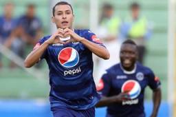 Erick Andino fue uno de los héroes de la 15 del Motagua y este viernes renovó contrato por tres años más. Foto DIEZ