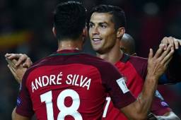 André Silva es el nuevo compañero en ataque de Cristiano Ronaldo en Portugal.