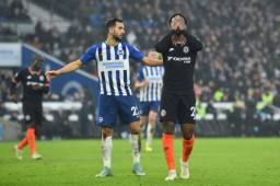 En Inglaterra, el Chelsea arrancó el año 2020 con amargo empate ante Brighton. FOTO: AFP.