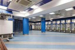 El camerino del Real Madrid en el Bernabéu.