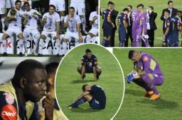 Motagua no pudo coronarse campeón de Liga de Concacaf y perdió en el marcador global 3-2 ante Herediano. Vean las fotos del llenazo, el drama de Rubilio Castillo y una inolvidable pancarta en populares.