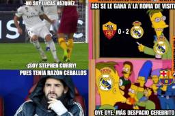 Isco no fue convocado por Solari para el juego ante Roma y no se salva de los memes al igual que el FC Barcelona por haber perdido con los italianos en la pasada Champions League.