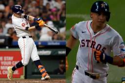 Mauricio Dubón conectó su cuarto homerun de la temporada 2024.