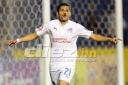 El delantero del Olimpia, Roger Rojas, cuenta a DIEZ el sufrimiento que pasó cuando no anotaba en México. Siente que ha vuelto a nacer. Foto Juan Salgado