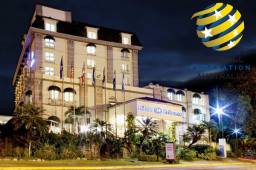 El hotel Hilton Princess de San Pedro Sula es el lugar donde los australianos montarán su campamento para preparar el partido ante la Bicolor. Foto cortesía