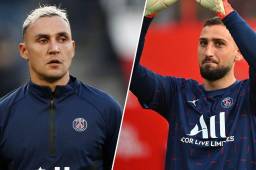Keylor Navas y Donnarumma no están cómodos con su situación actual en el PSG.