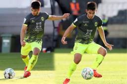 Jonathan Rubio vive su primera temporada con el Desportivo Chaves de Portugal