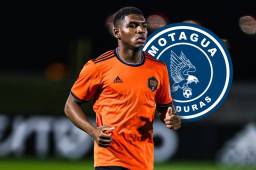 El delantero Joyner Castillo (20) deja el Houston Dynamo II para fichar con el Motagua en 2024.