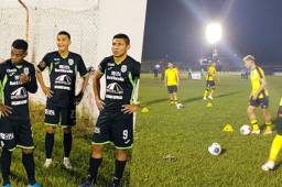 Los equipos sampedranos esperan llegar a tono al inicio del Torneo Clausura. Fotos cortesía de Marathón y Real Juventud (redes).