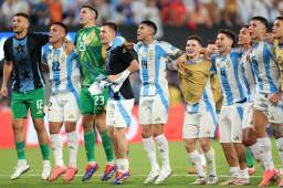 Argentina se puede convertir el domingo en la selección con más títulos de Copa América. Foto: AFP.