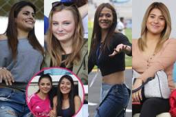 En Puerto Cortés, Tegucigalpa, San Pedro Sula y Tocoa hubo muchas mujeres hondureñas enamorando en los estadios de estas ciudades.