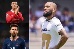 Dani Alves aseguró que se identifica con Cristiano Ronaldo por su duro trabajo en lugar de Leo Messi.