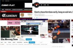 Mauricio Dubón tuvo una enorme noche con los Gigantes ante los Dodgers, logró realizar un home run, segundo en sus nueve partidos.