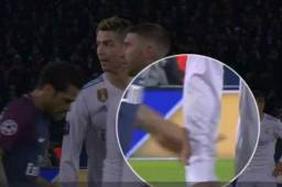 Dani Alves está dando de qué hablar con un desagradable gesto contra el '7' del Madrid.