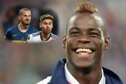 Balotelli alucinó con la celebración de Benedetto en la final de Copa Libertadores.