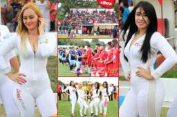 Se jugó la final de ida de la Liga de Ascenso en el estadio José Adrián Cruz, casa del Villanueva FC, la afición y la belleza no pudo faltar.