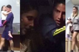 En las redes sociales arman la polémica por unas imágenes de James Rodríguez con su exnovia, Daniela Ospina.
